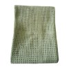 Pătură pentru copii croșetată din bumbac Babydan Dusty Green,75x100cm