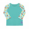 Tricou de apă pentru copii cu mâneci, UV 50+, Tropical, mărimea M