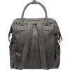 Rucsac gri pentru scutece Little Company Riga knit taupe