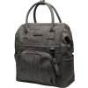 Rucsac gri pentru scutece Little Company Riga knit taupe