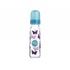 dBb flacon de sticlă PaPillons 240 ml, tetină nou-născută