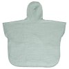 24738 2 poncho pentru copii bebe jou pure cotton green