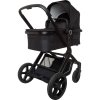 Carucior combinat negru Koelstra  NEXT BLACK în acțiune
