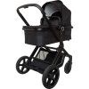 Carucior combinat negru olandez Koelstra  NEXT BLACK în acțiune