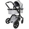 Carucior combinat gri deschis Koelstra NEXT SOFT GREY MELANGE în acțiune