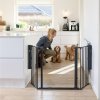 DogSpace Max M barieră de spațiu, metalică, neagră