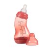 Biberon anticolici ergonomic S-Difrax, Coral, 170ml
