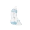 Biberon anticolici ergonomic S-Difrax largă, albastru deschis - 310 ml