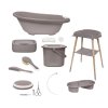 Set de baie digitală Bébé-jou Sense Plus 8 componente Chalk Brown