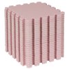 Covoraș de joacă puzzle Light Pink 180x120cm