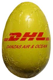 Čokoládová realizace DHL