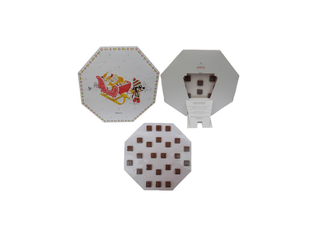 Advent calendar "Octagon" 75g