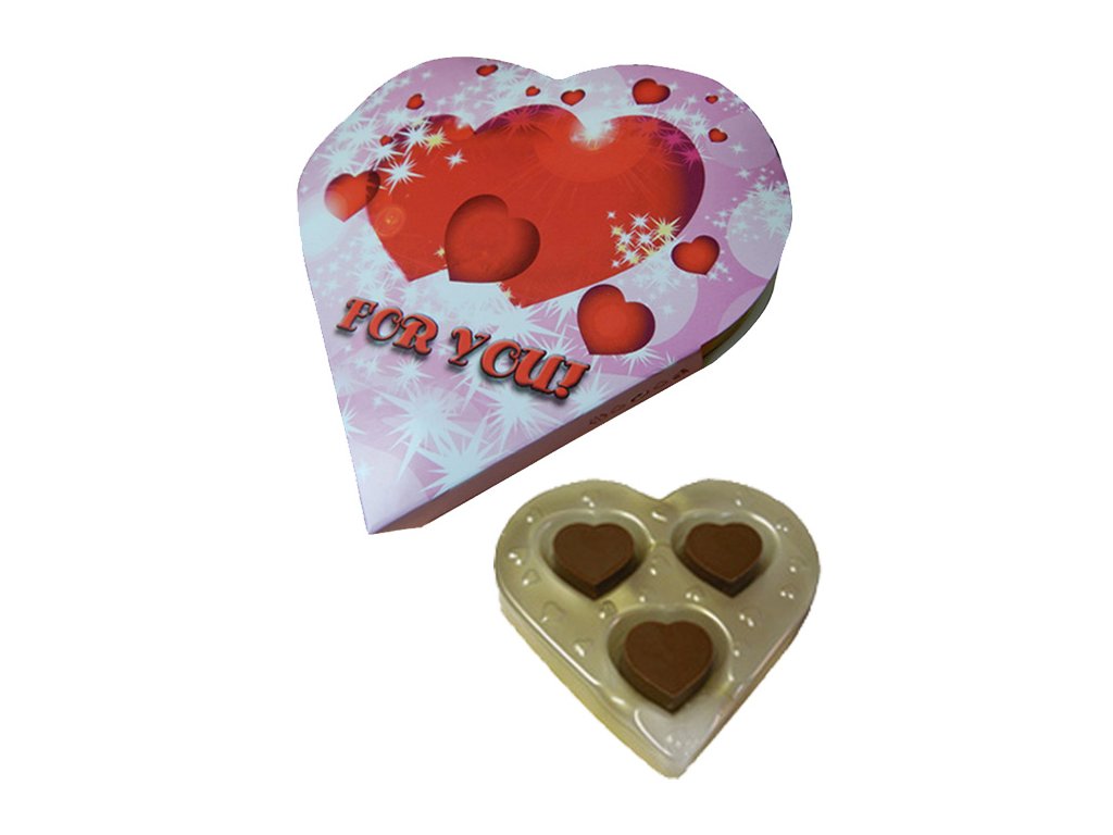 Heart in blister 33g - For you