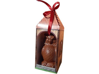 Eule 200g in einer Hütte