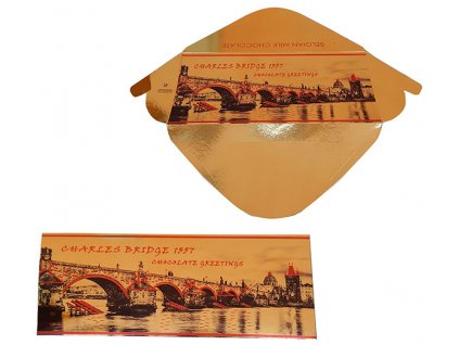 Goldener Umschlag 60g - Karlsbrücke