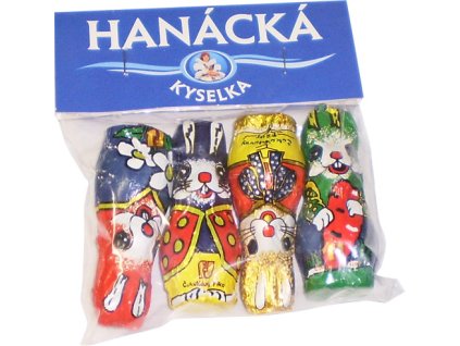 Häschen in einer Tüte mit Vorhang