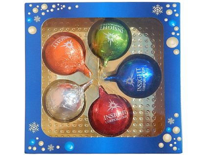 Vánoční koule set 5 x 25g