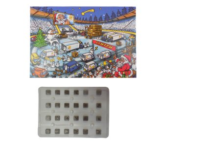 Advent calendar A4 50g, 65g, 75g