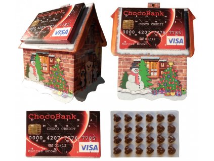 Adventskalender Häuschen 17g