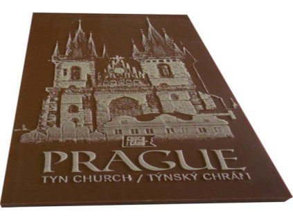 Schokoladentäfelchen mit Relief aus weißer Schokolade