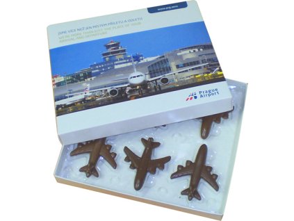Flugzeug-Set 90g - Flughafen Prag