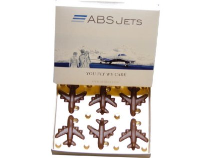 Chocolate plane set 90g - ABS Jet
