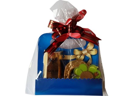 Geschenkpackung 64g - Ziegelstein 30g, Hufeisen 30g, Münze auf Karte 4g