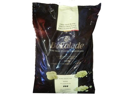 Belcolade Belgian White Chocolate for Chocolate Fountains and Fondue 15 kg