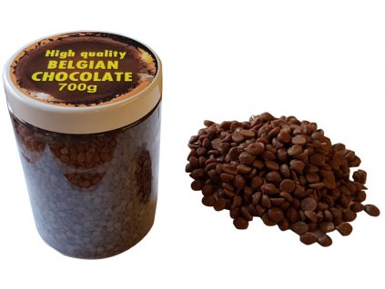 Bake-stable milk chocolate 700g in a jar