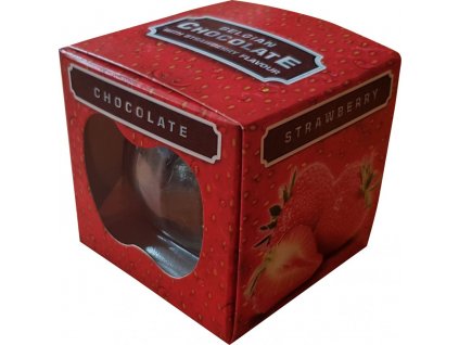 Čokoládové ovoce s jahodovou příchutí 150g