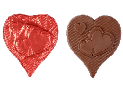 Valentýn Srdce 2 červené 4M4A1141