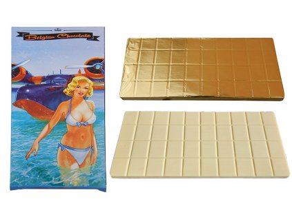 Schokolade 450g (weiß) - Frau im Wasser