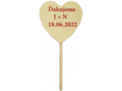 Lollipop 22g with edible print