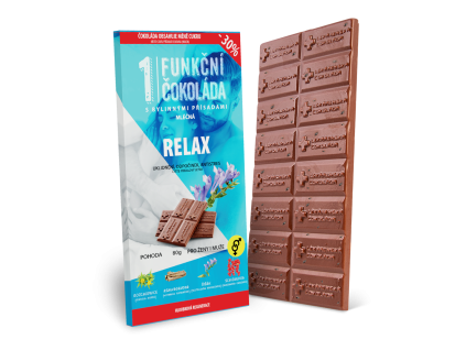 Relax 1, mléčná čokoláda