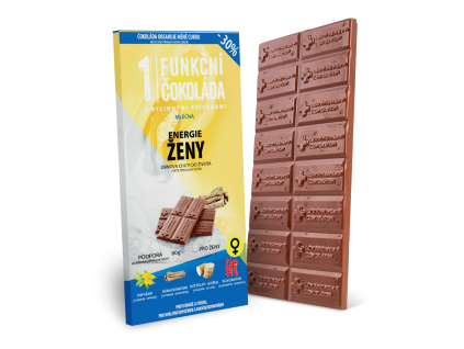 Energie ženy 1, mléčná čokoláda