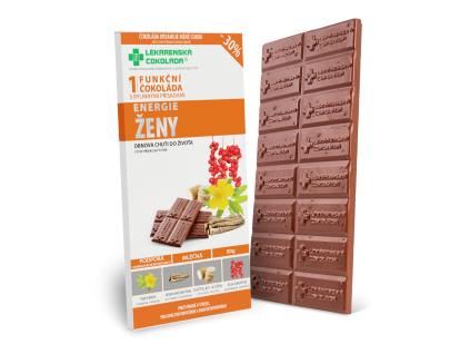 Energie ženy 2, mléčná čokoláda