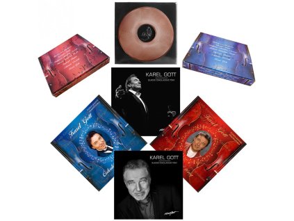 Karel Gott Chocolate Gramophone Record 4-pack (4 x 60g)
