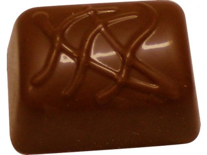 Belgische Praline 12g - Pistazie/Orange/Erdbeere