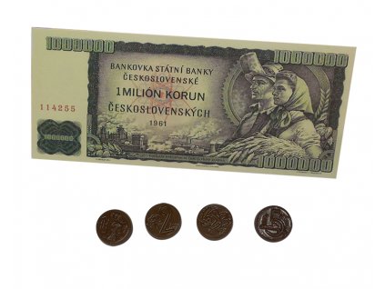 Banknote 60g - 1.000.000 Kčs