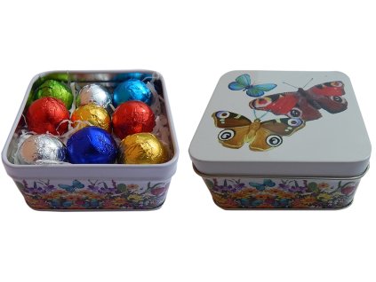 Chocolate 72g in a tin