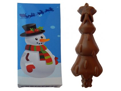 Schokolädchen 17g in der Schachtel - Schneemann
