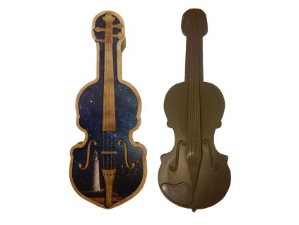 Čokoládové housle 200g - Maják v noci