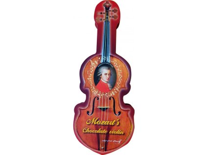 Schokoladen-Geige 200g - Mozart