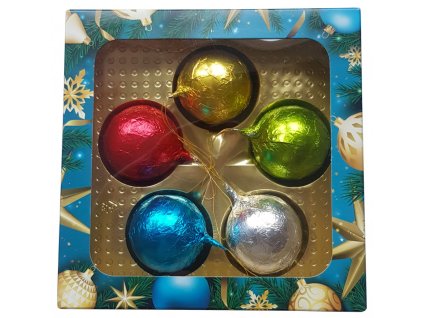 Schokoladenkugeln im Set – 5 x 25g - blau