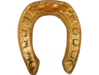 Horseshoe 100g, gold aluminium