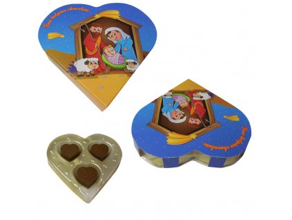 Heart in a blister 33g - Nativity