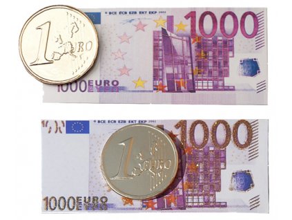 1Euro Coin 4g - on card
