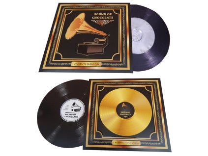 Gramophone record 80g - Chocolate single play