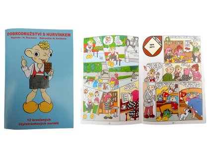 Adventures with Hurvínek Book (without chocolate)