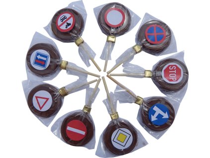 Lollipop 11g - traffic signs, mix
